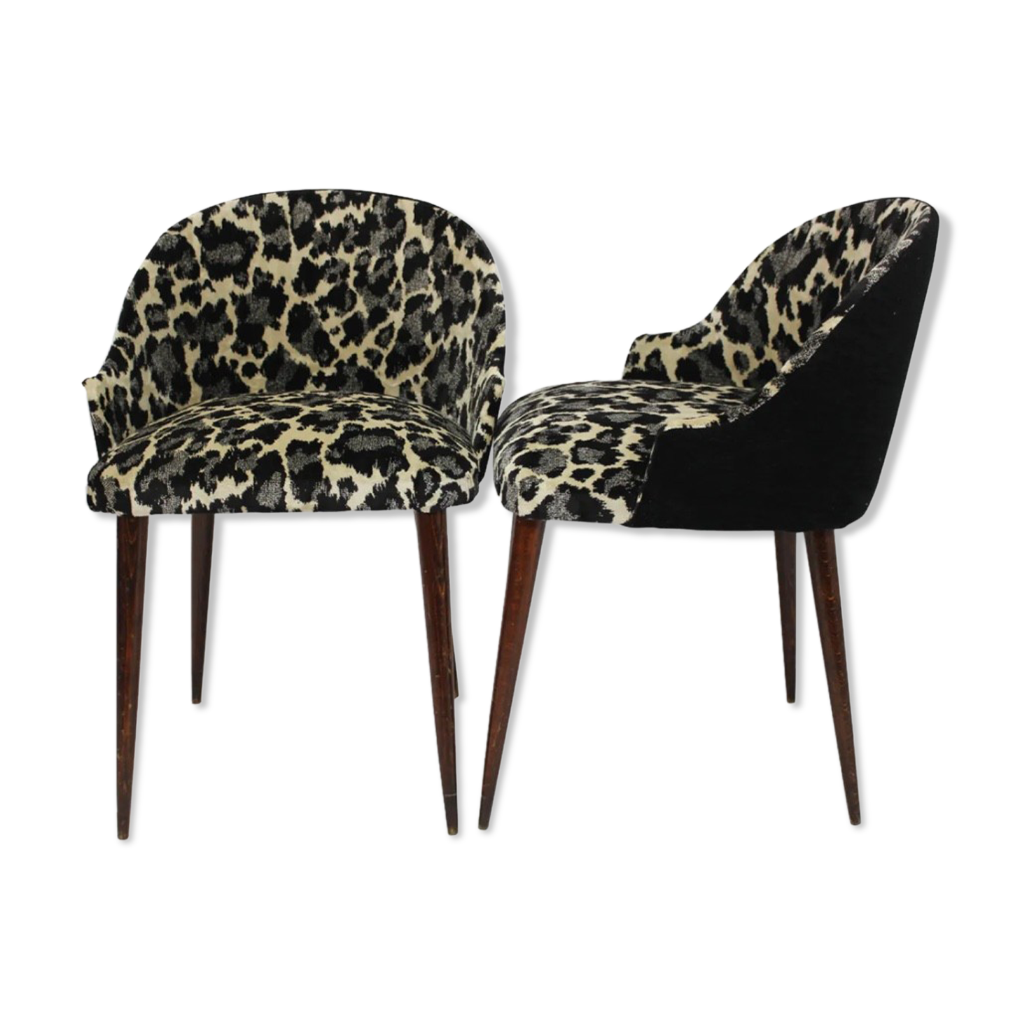 Paire de fauteuils cocktail des annnees 70