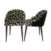 Pair of cocktail chairs from the 70s