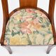 4 chaises en acajou de style Empire