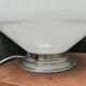 Paire de lampes opaline