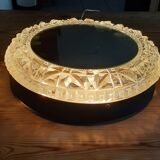 Applique vintage métal verre et miroir