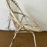 Rattan armchair child