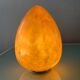 Vintage glass paste egg lamp from the 70s-80s