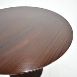 1960s Beech Round Dining Table, Czechoslovakia