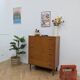 Vintage Scandinavian teak chest of drawers