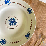 6 assiettes plates terre de fer Lolette Longchamp