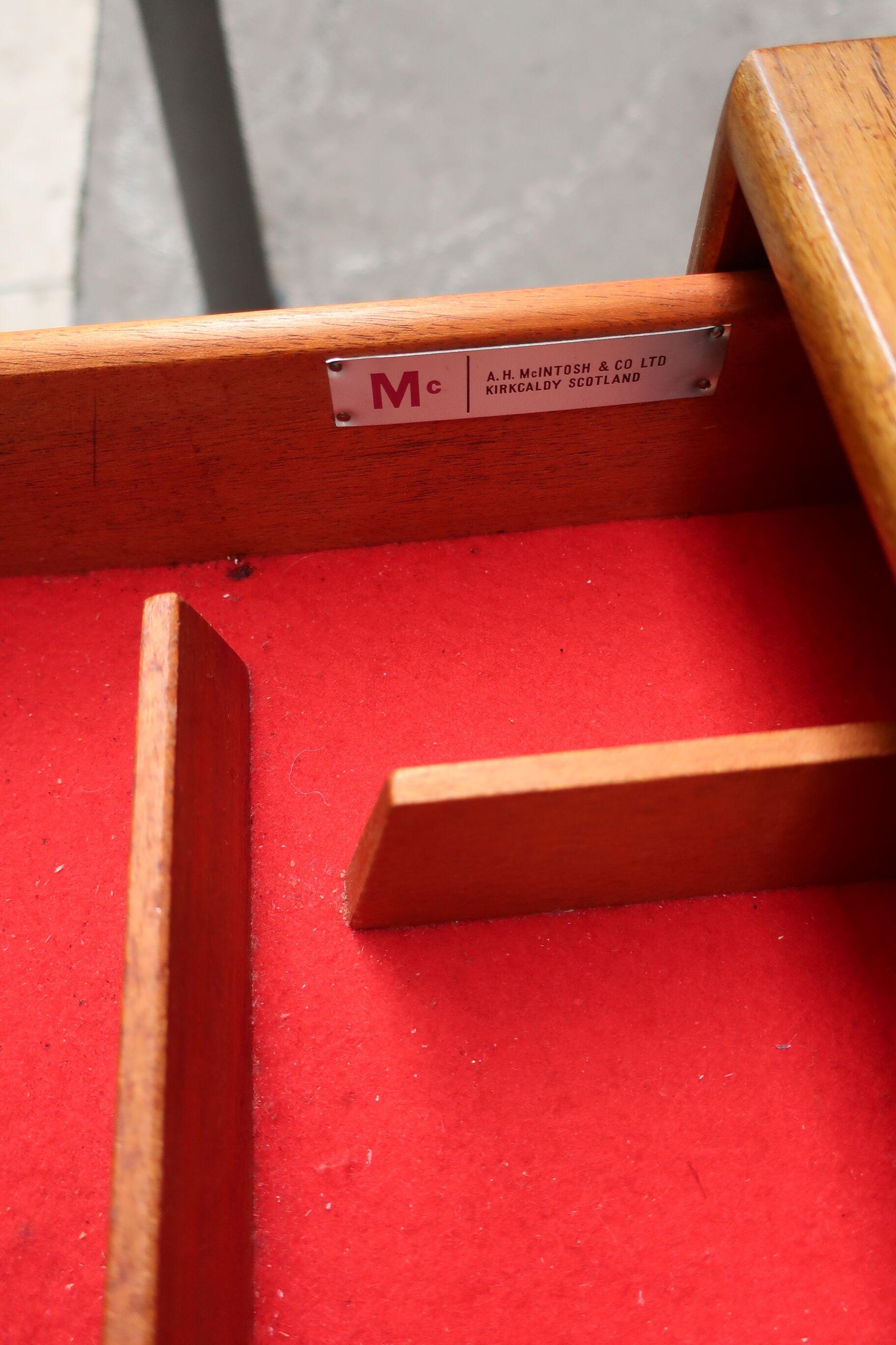 Sideboard Mcintosh teak of the 1960s
