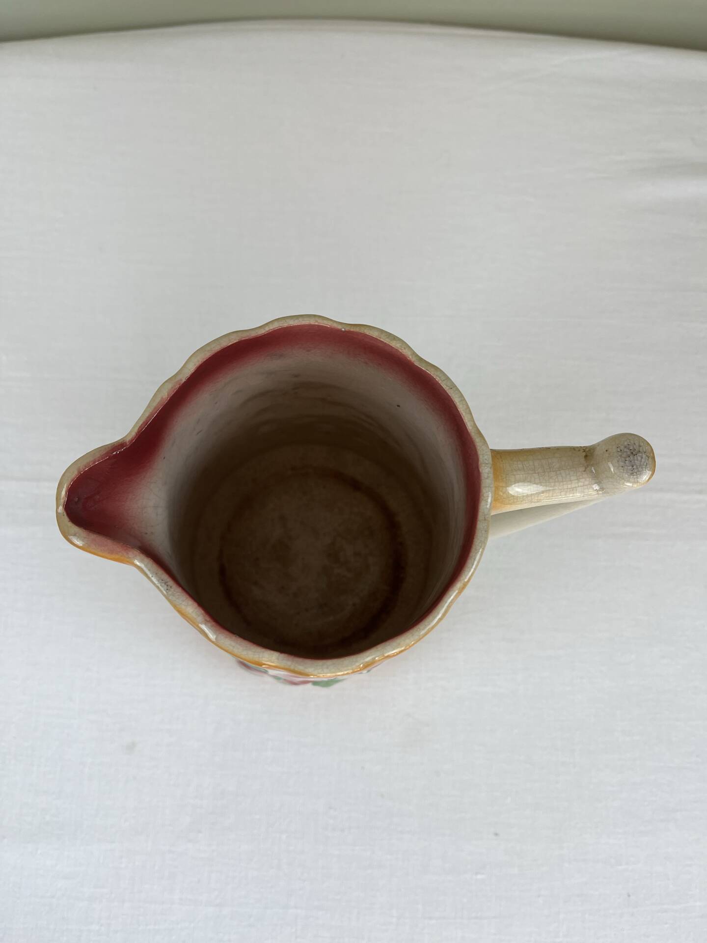 Old slipware jug