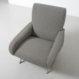 Armchair Lady flesh by Marco Zanuso for Arflex Italian Vintage