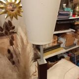Lampadaire bois et métal