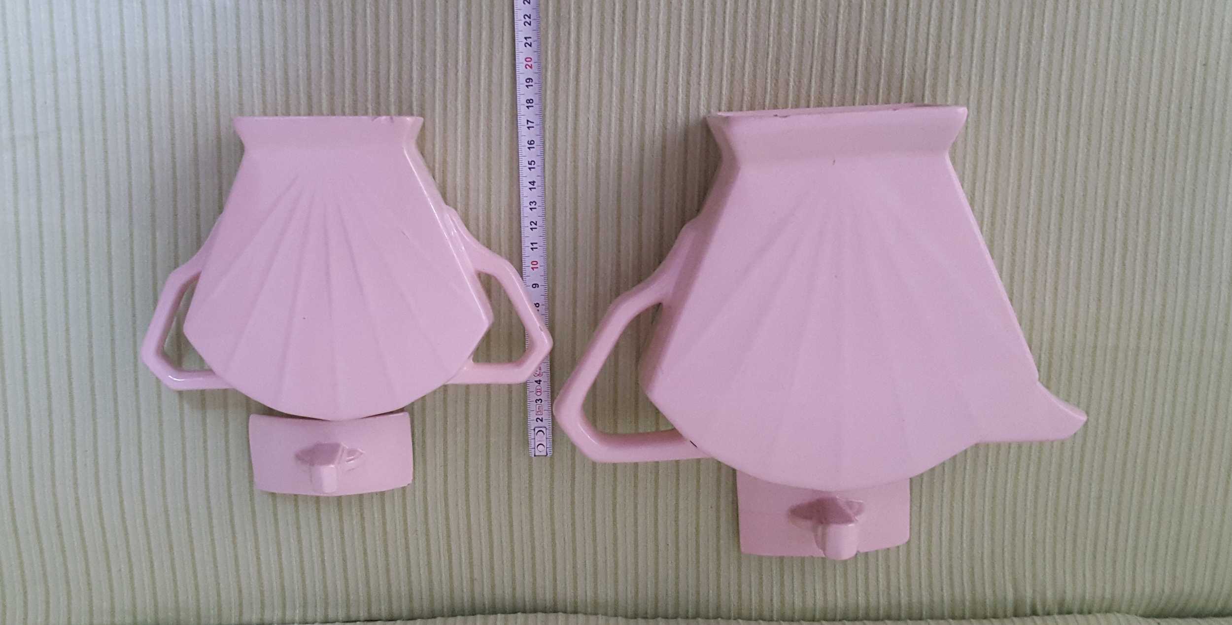 Théière and its pink ceramic sugar maker Art Deco
