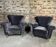 Pair of vintage italian armchairs 1950 by Isa Bergamo