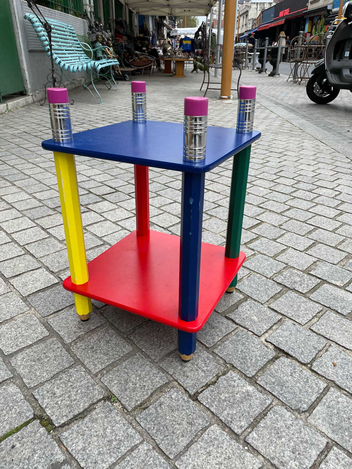 Bedside table by Pierre Sala 1980