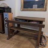 Double oak school desk
