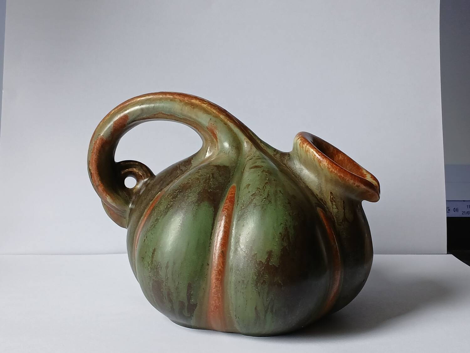M. Andersen Pumpkin Vase - Denmark 1930s
