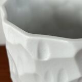 Vintage German minimalist porcelain vase by Thomas, 1970s.