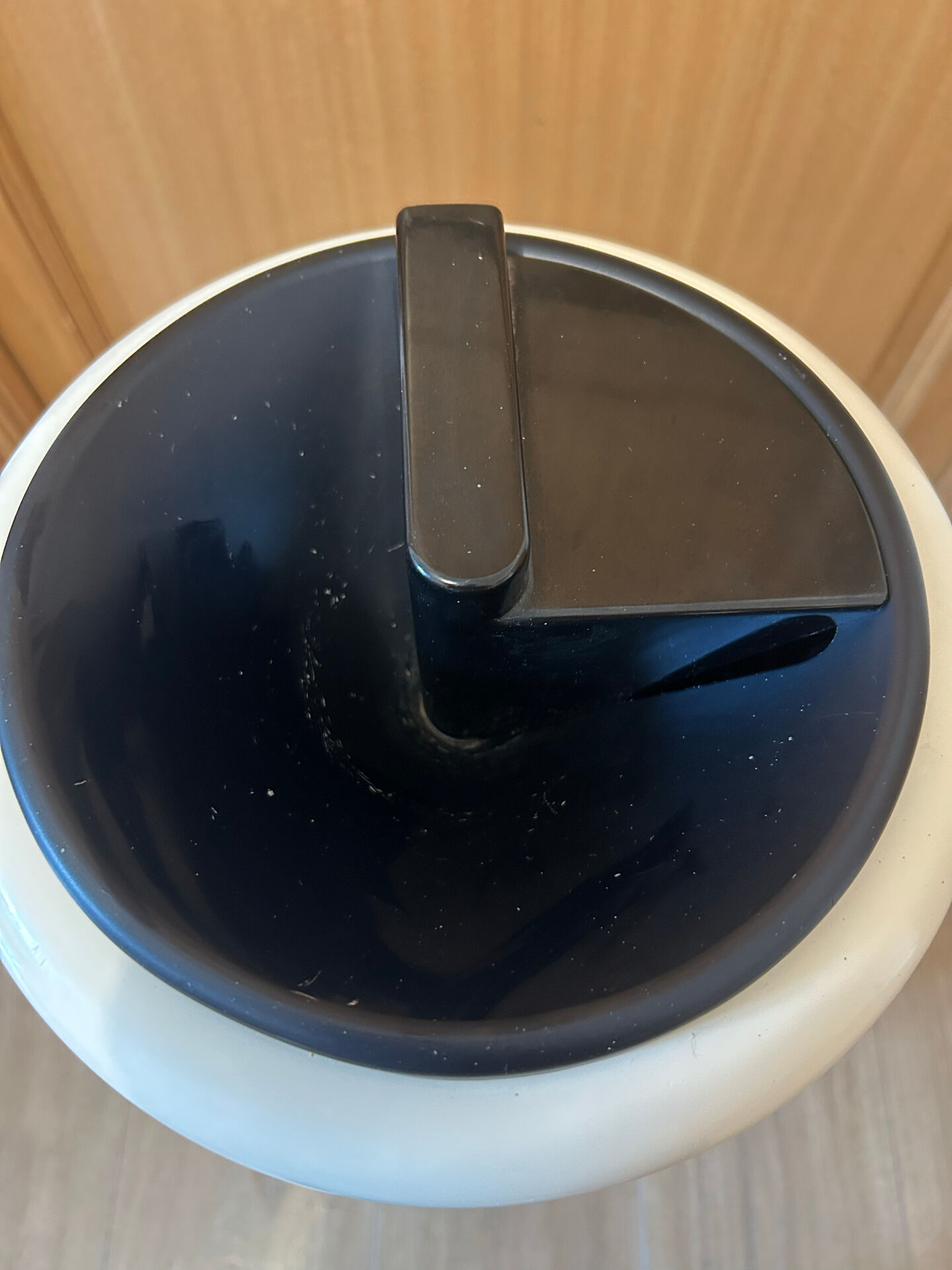 Ashtray, vintage bin Birillo by Giotto Stoppino for Rexite.