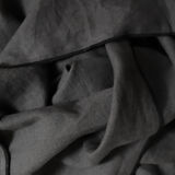 Anthracite linen tablecloth