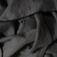 Anthracite linen tablecloth