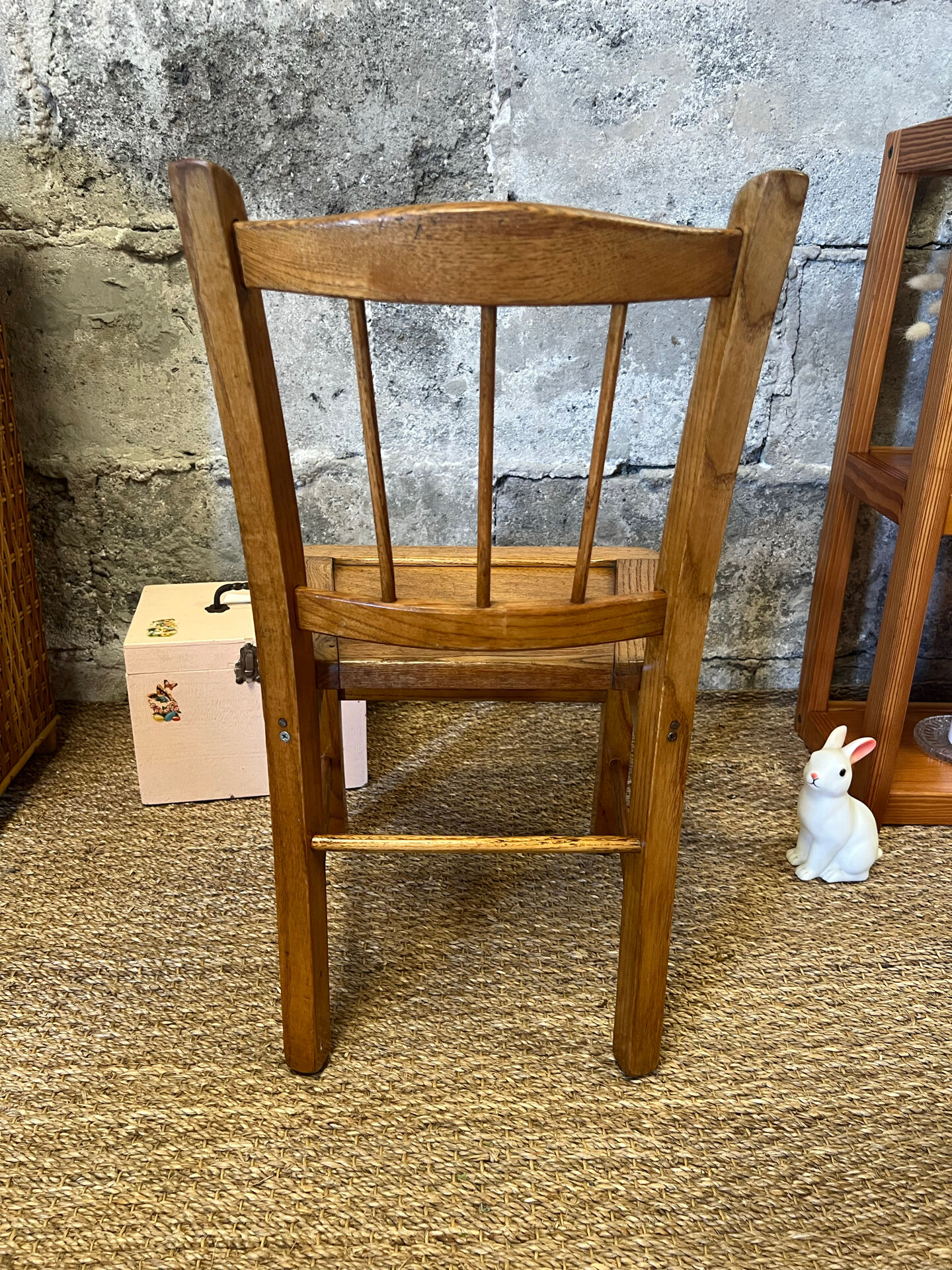 Chaise bistrot vintage pour enfant
