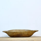 Handmade Wooden Dough Bowl, Early 1900s
