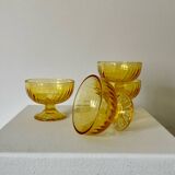Set of 4 ice cream cups