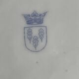 Openwork porcelain bowl with hand decoration – Von Schierholz manufactory in Plaue