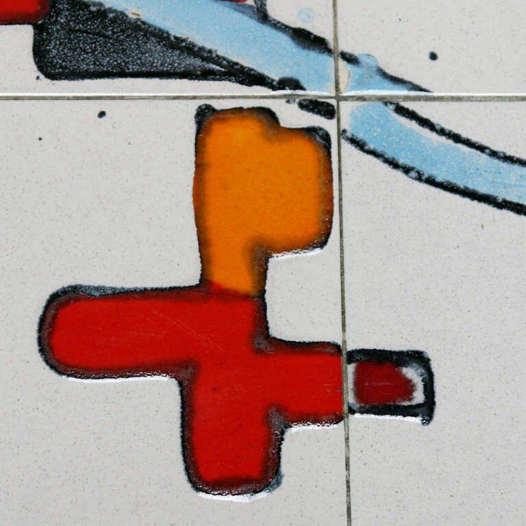 Table basse carrelée en céramique pour Adri Belgique