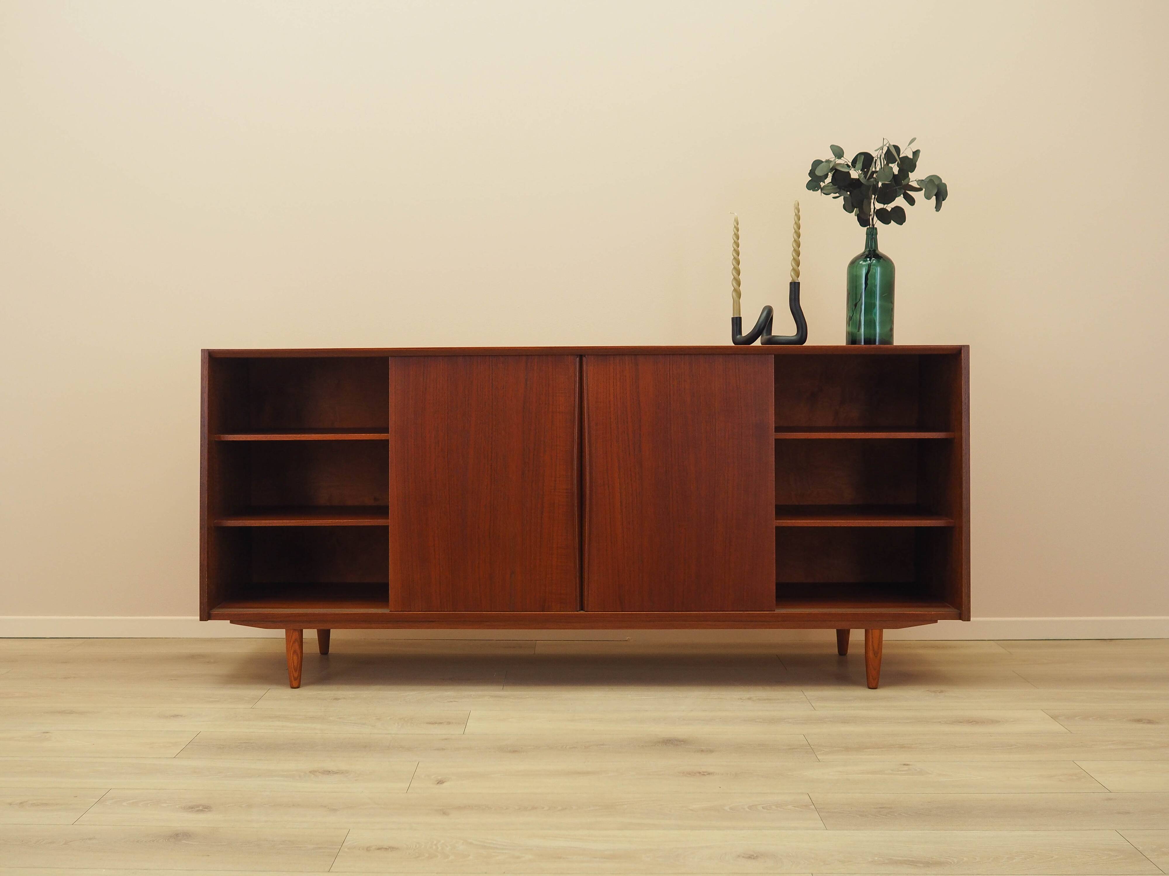 Teak sideboard, Danish design, 1970s, production: Denmark
