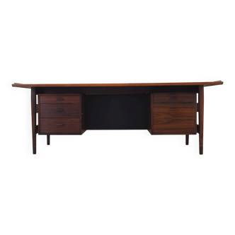 Bureau en palissandre, design danois, années 1960, designer : Arne Vodder, production : Sib