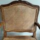 Fauteuil Régence à entretoise
