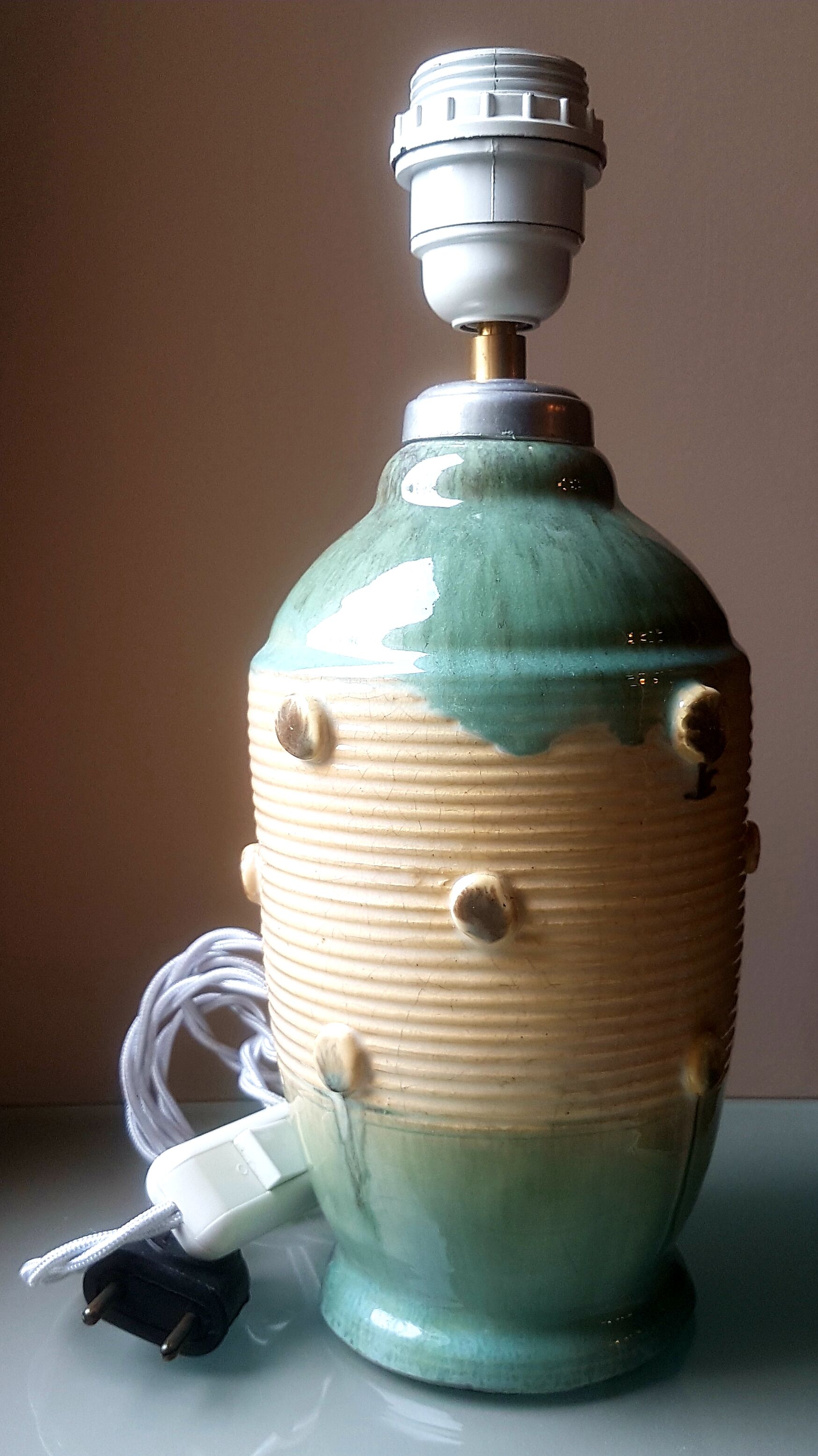 Ceramic lamp 50s 60s
