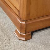 Small two-body library buffet in solid cherry wood – 1900