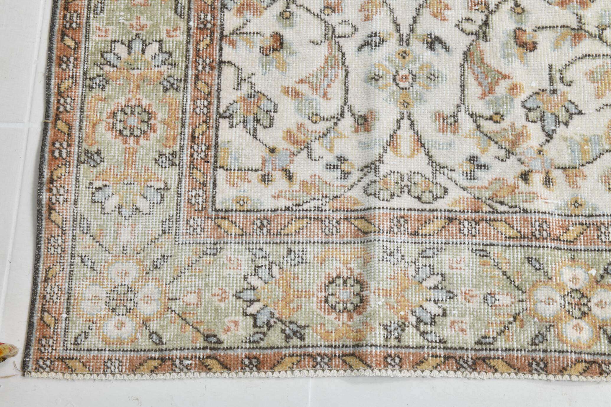 Soft Color Classic Oushak Vintage Rug, 180x290 Cm