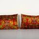 Set of 2 vintage velvet cushion covers 56x38 cm