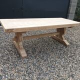 Old oak monastery table