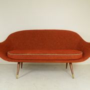Canapé sofa années 50 oeuf egg
