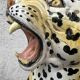 Large ceramic leopard sculpture, Italy, 1960s