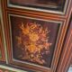 Napoleon III marquetry display cabinet