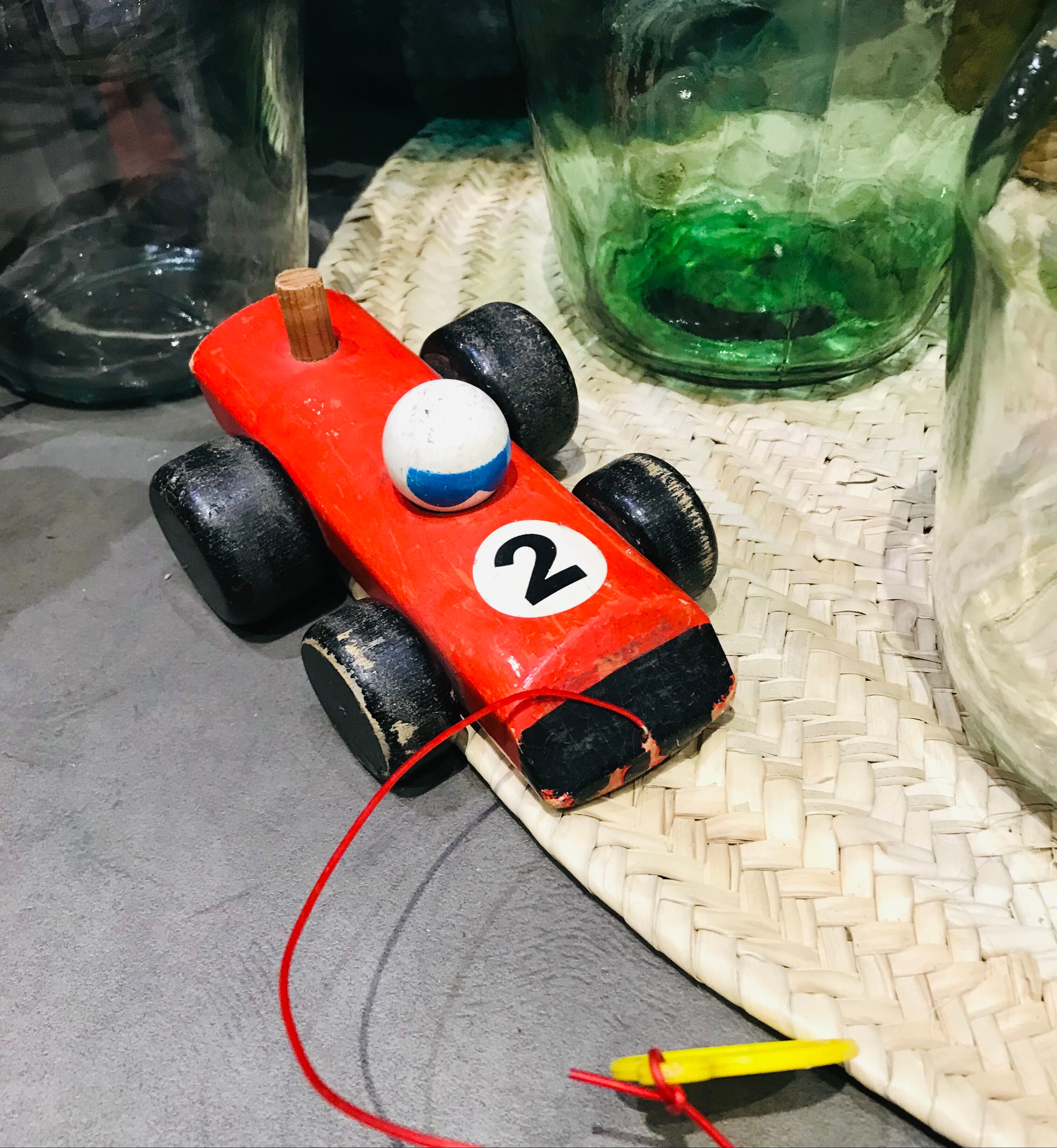 Vintage Educalux racing car to shoot