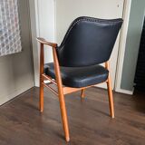 Scandinavian, vintage, teak chair, 1950s