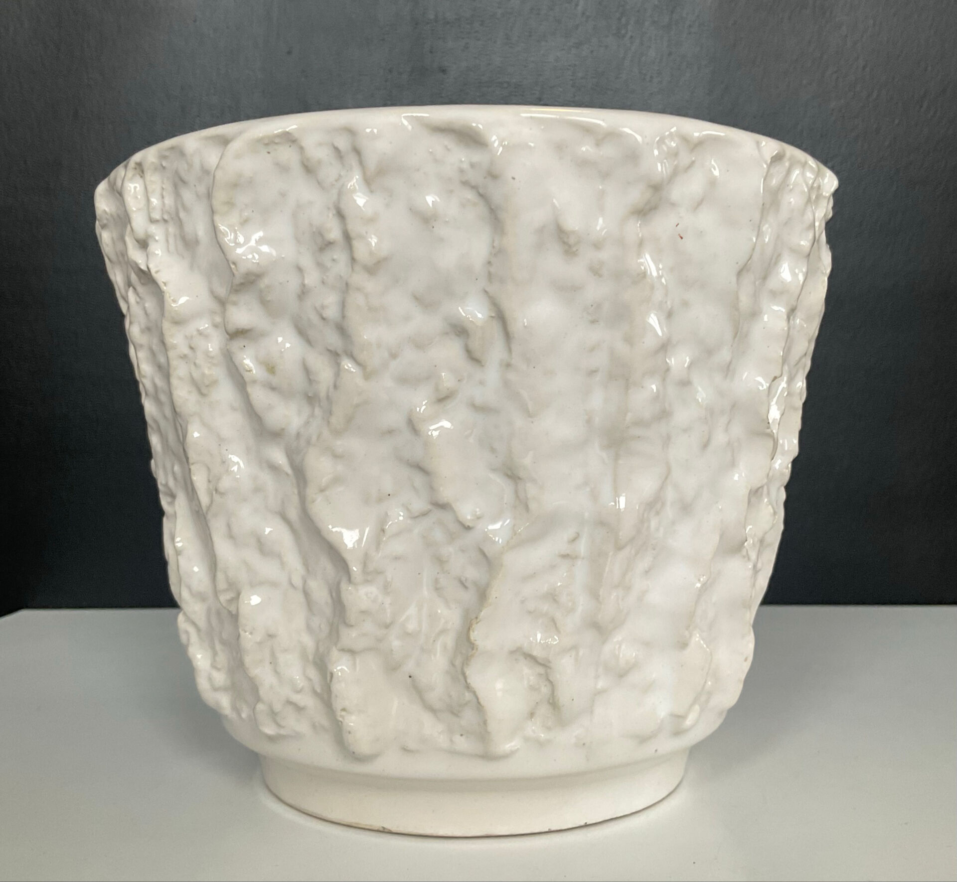 Brutalist plant pot West Germany 60s-70s