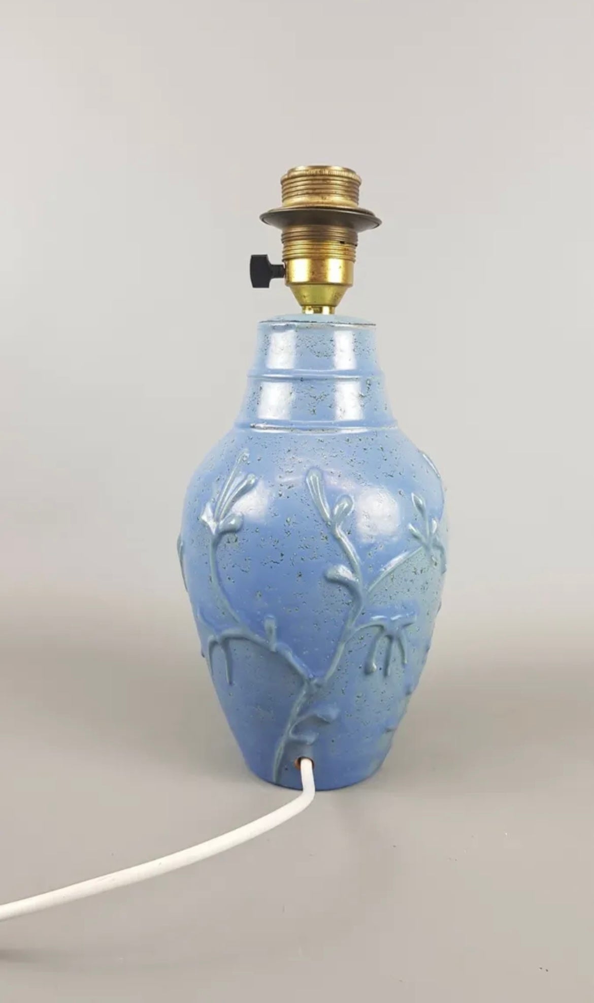 Vintage lamp in ceramic Danish design 50s 60s