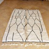 Beni Mrirt white rug 240 x 168 cm new