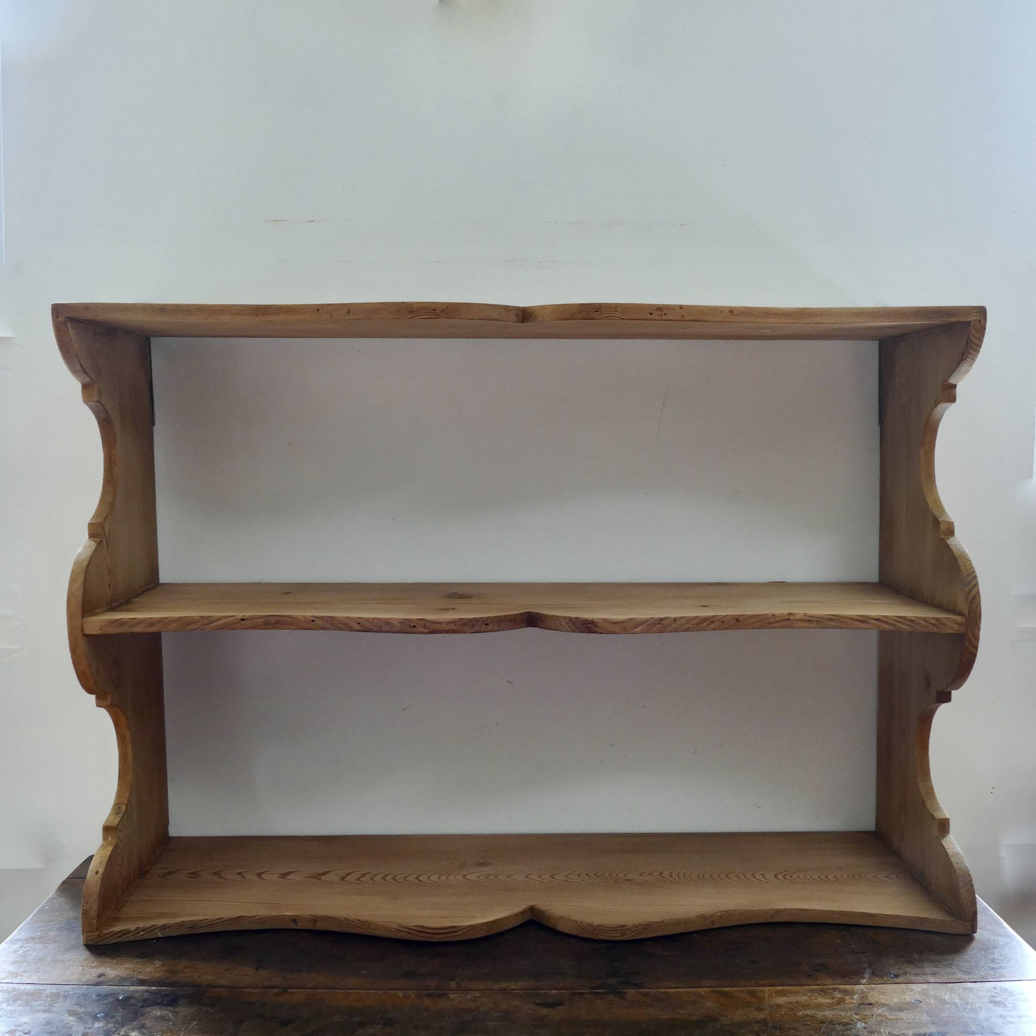 Wooden shelf