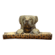 Porte-stylo en bronze tête de chien vintage