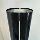 Italian iconic black Artemide Megaron uplighter floor lamp 1980s