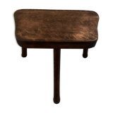 Wooden tripod stool