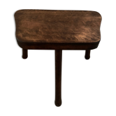 Tabouret tripode en bois