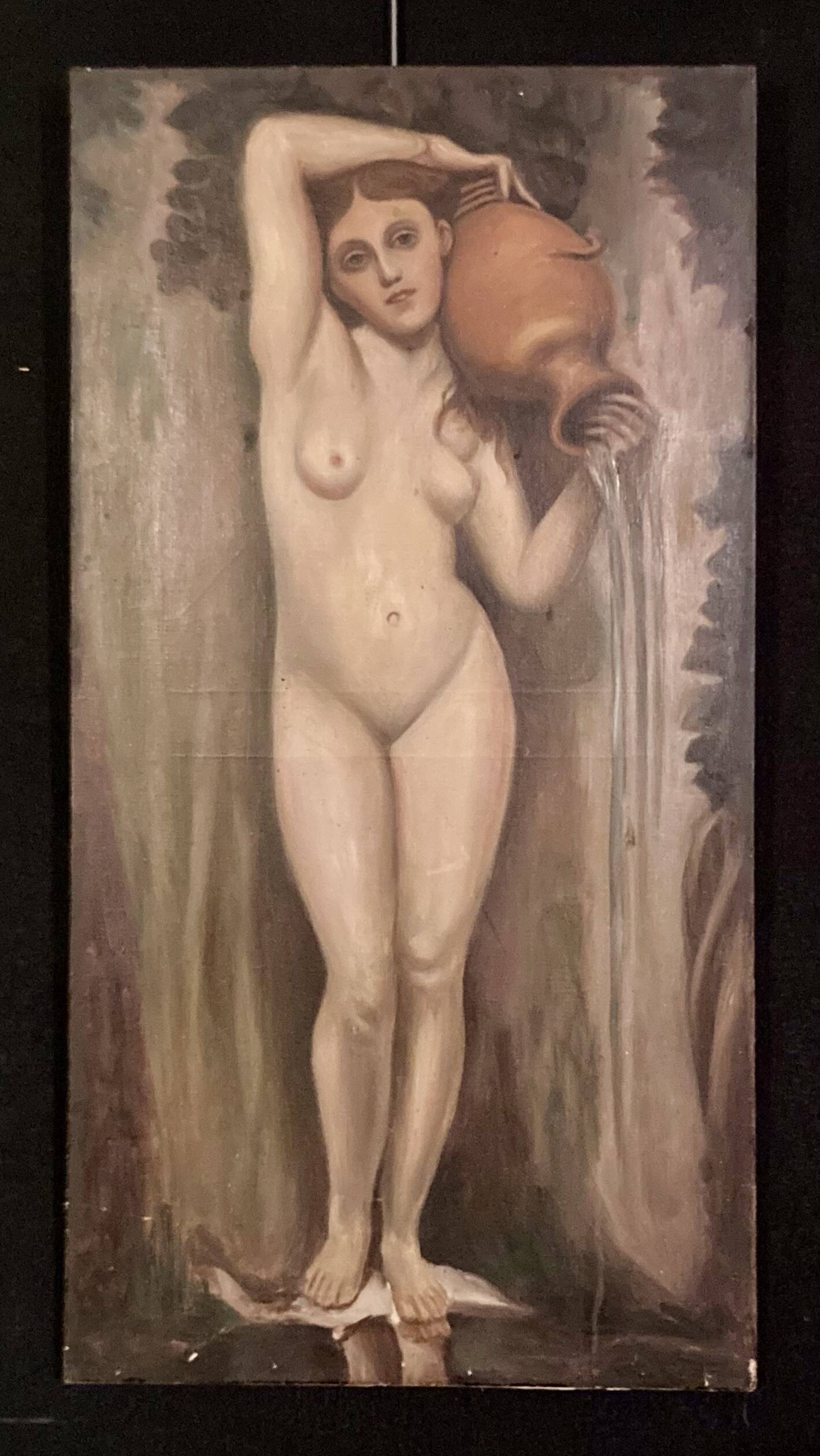 Oil on canvas, early 20th century